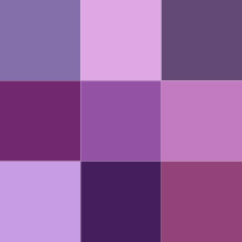 Uitbreiding behandeling Conjugeren Paars-Purper-Violet-Magenta ... wat is het verschil? - Het Palet