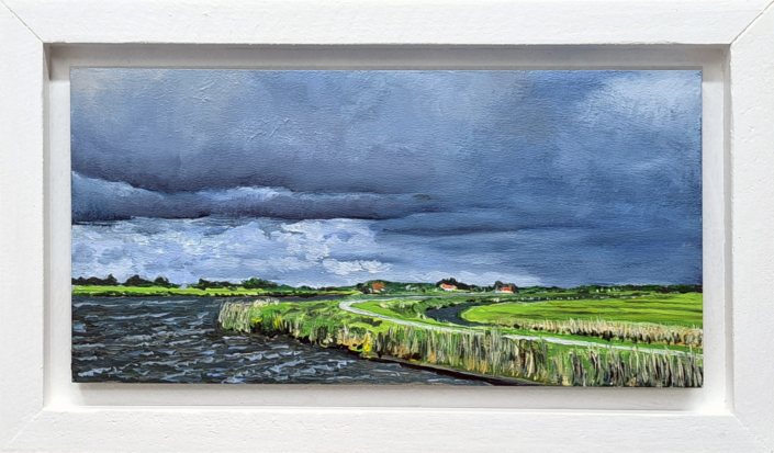 MM 24×12 – Earnewâld – Dreigende lucht boven de vaart-www